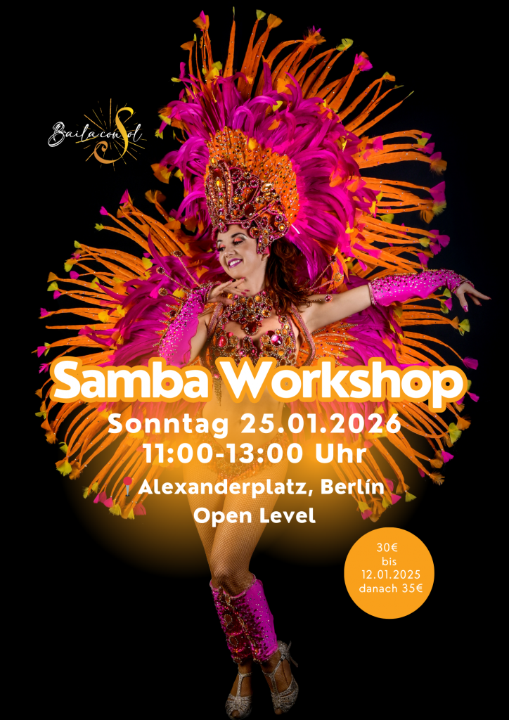 Samba-Workshop in Berlin für Anfänger – Grundschritte, Rhythmus und Bewegung lernen